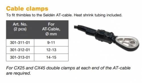 CX Sarma Sistemi Clamp Kit ø12-13 mm