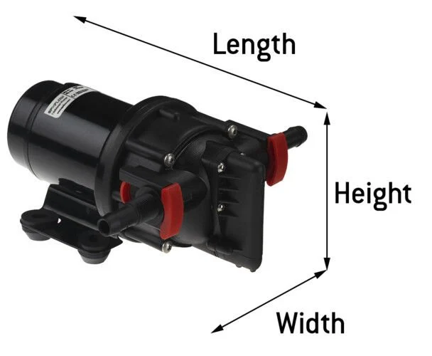 Hidrofor Aqua Jet WPS 3.5 Gpm 24V BSP 2.8 Bar 13Lt/dk - 1